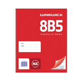 Warwick Notebook 8B5 50 Leaf Spiral Ruled 7mm 255mm x 205mm